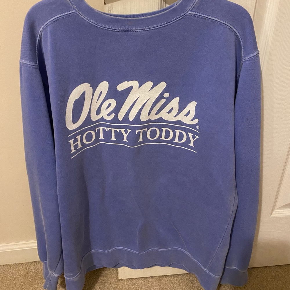Comfort colors ole miss crewneck